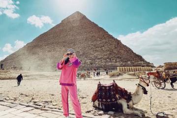 Đến kim tự tháp Khafre 'lạc' vào thế giới Ai Cập cổ đại