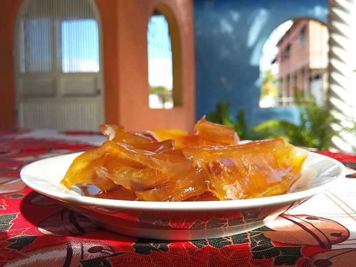 món ăn Yucatan Dulce de Papaya