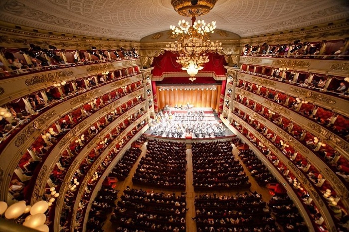 Kiến trúc nhà hát Opera La Scala Ý