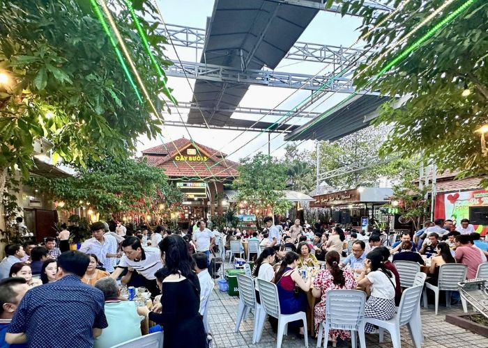 Top 10 quán ăn ngon ở Ninh Kiều Cần Thơ: nhà hàng Cây Bưởi