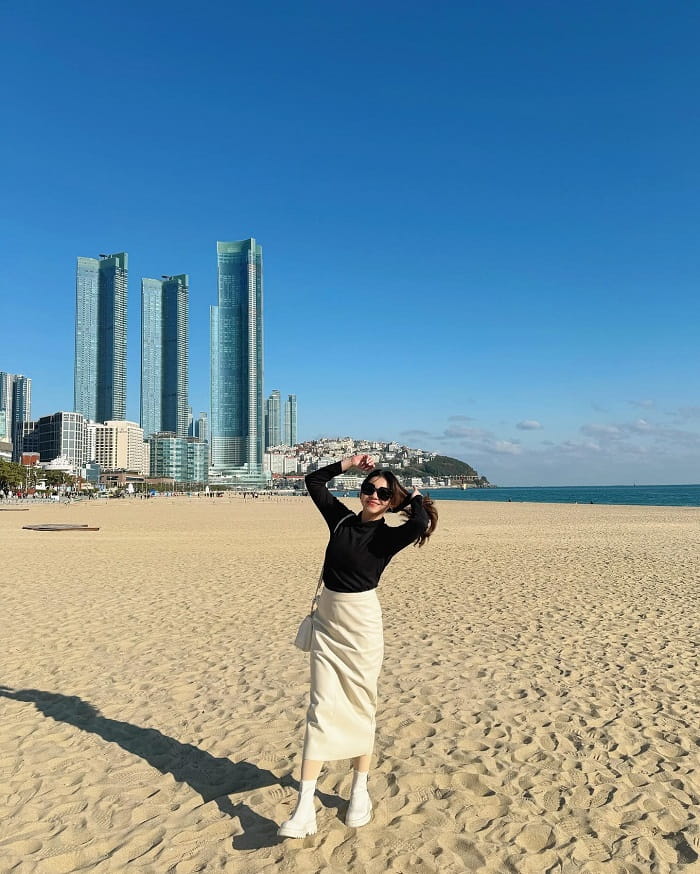 Khám phá bãi biển Haeundae Hàn Quốc