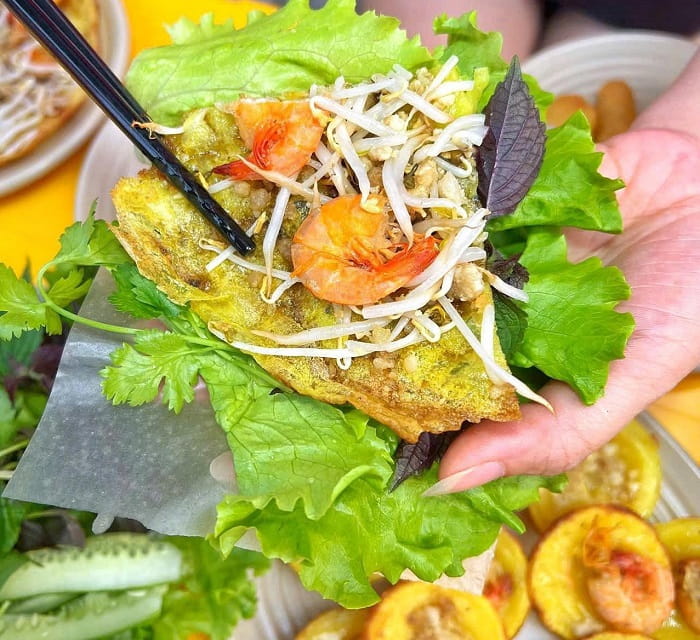 Bánh Xèo Nam Bộ Thanh Hóa là quán ăn đêm ngon ở Thanh Hóa