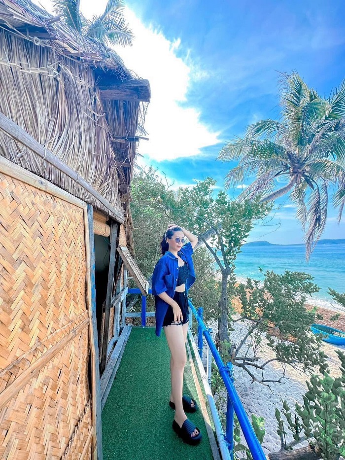Homestay ở đảo Bé Lý Sơn - Biển Ngọc Homestay