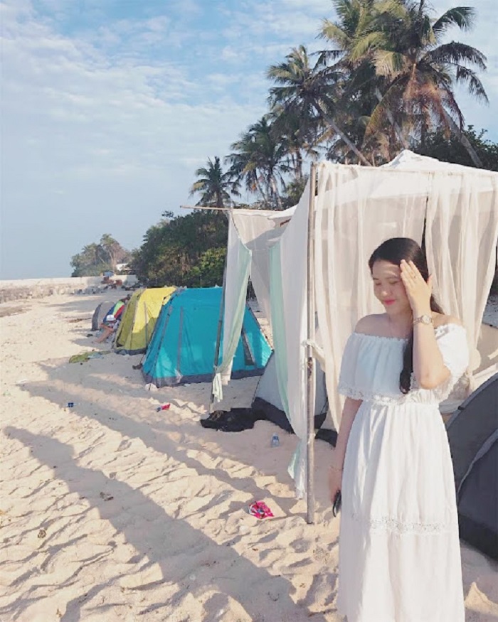 Homestay ở đảo Bé Lý Sơn - Gió Biển Homestay & Athena Camping