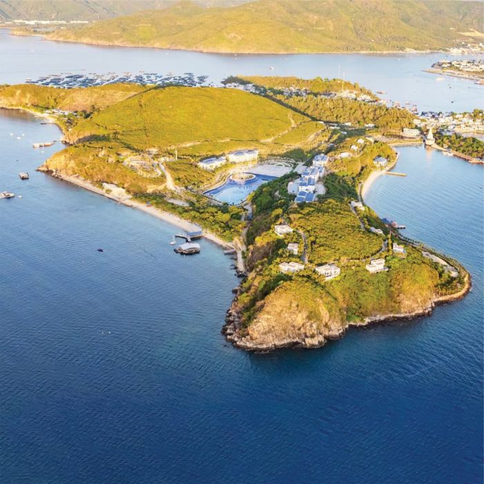  những hòn đảo đẹp ở Nha Trang Đảo Hòn Miễu 