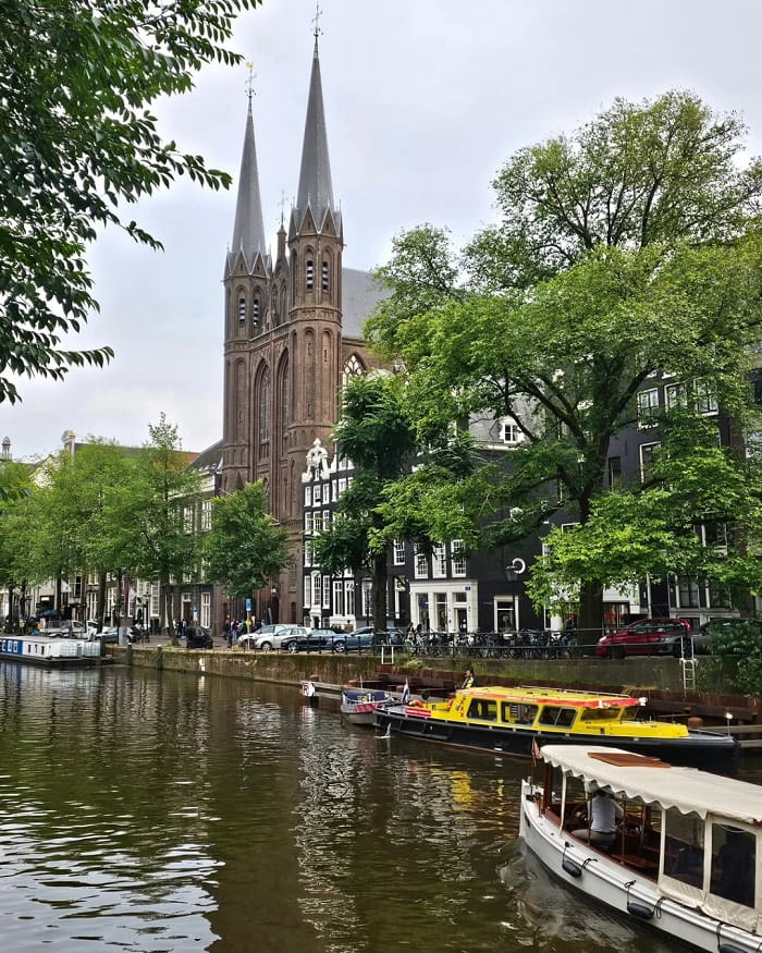 Các kênh đào đẹp ở Amsterdam