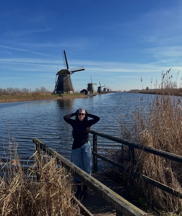 Làng Kinderdijk là một trong những làng cổ ở Hà Lan