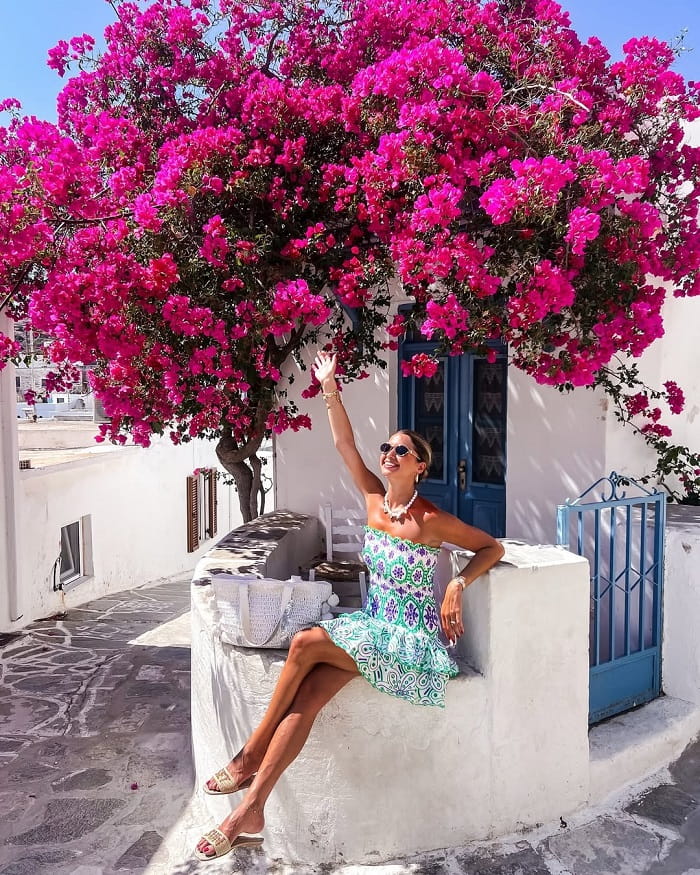 Vẻ đẹp làng Lefkes Hy Lạp 