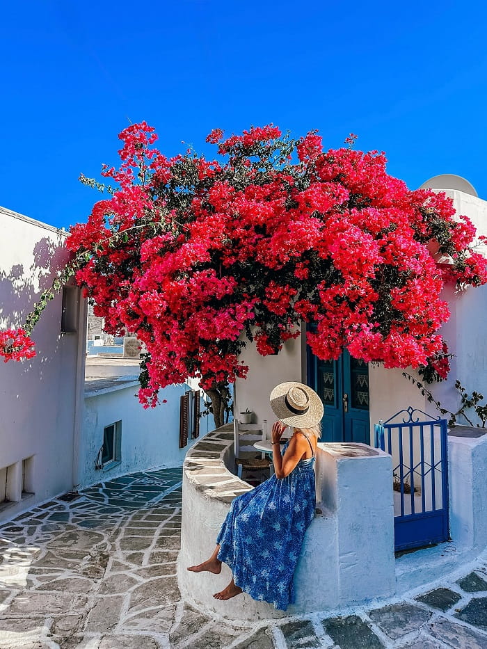 Vẻ đẹp làng Lefkes Hy Lạp
