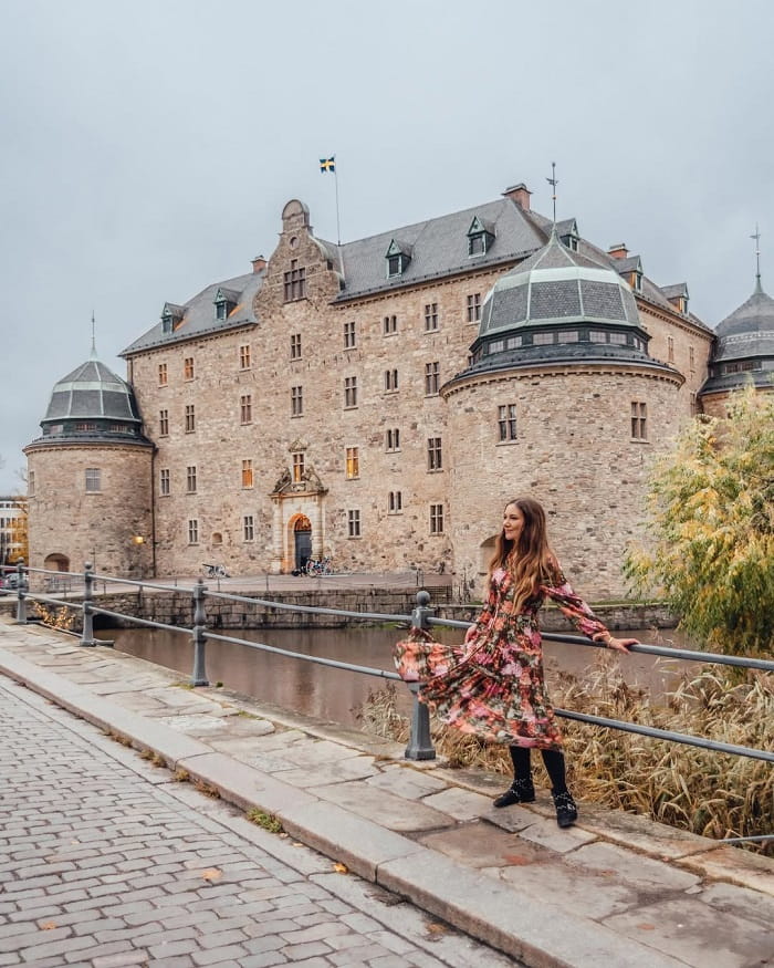 Lâu đài Örebro là lâu đài đẹp ở Thụy Điển
