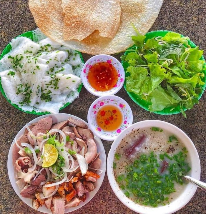 món ngon Tuy Hòa xỏ lòi