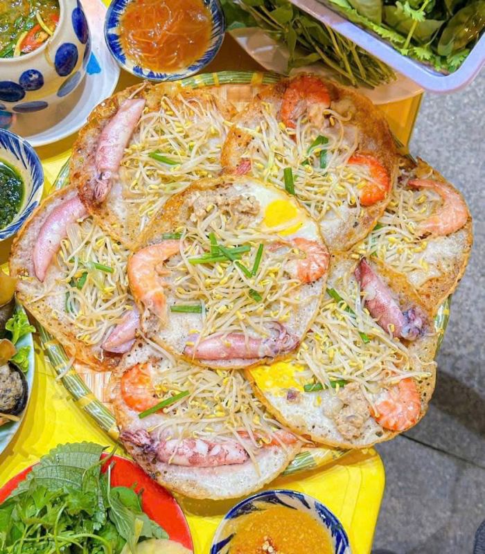 món ngon Tuy Hòa bánh xèo