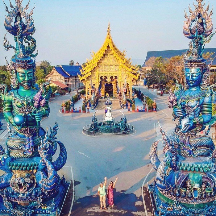 Ngôi chùa Wat Rong Seur Ten