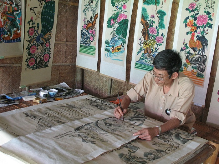 Dong Ho painting village