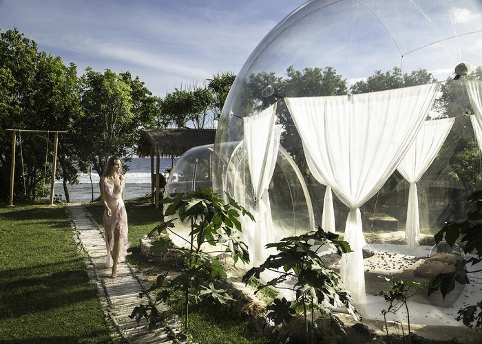 căn phòng bong bóng Bali