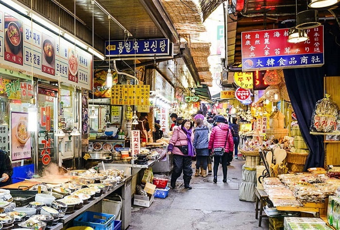 Những khu chợ truyền thống tại Busan Hàn Quốc bạn nên ghé thăm