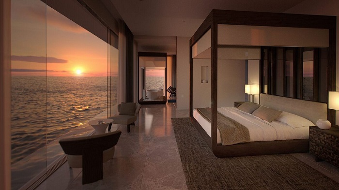 Tận mắt chiêm ngưỡng khách sạn dưới nước ở Maldives có giá 50 nghìn USD một đêm