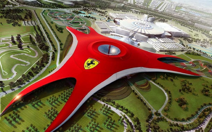 Tìm hiểu công viên Ferrari World kì thú nhất thế giới