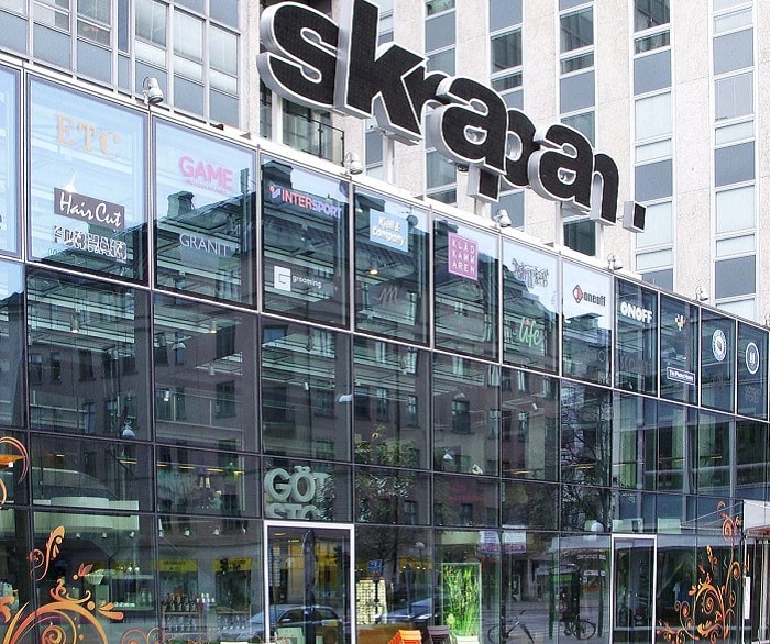 Trung tâm mua sắm Skrapan - Địa điểm mua sắm ở Stockholm