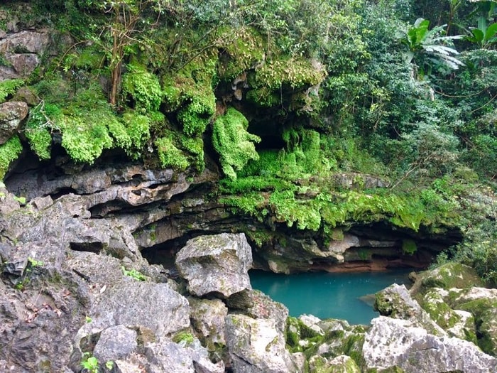 Thử thách tour du lịch kỳ bí tại thung lũng Ha Ma Đa - hang Trạ Ang Quảng Bình 