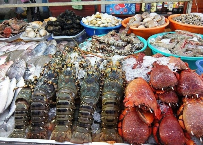 Chợ Hùng Thắng - Địa chỉ mua hải sản tươi sống ở Hạ Long