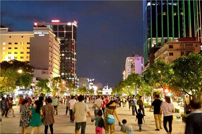Share gấp tọa độ phố đi bộ Quận 10 mới toanh ở sài Gòn
