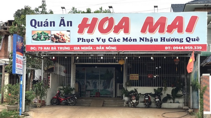 Quán ăn Hoa Mai - Địa chỉ quán ăn ngon ở Đắk Nông