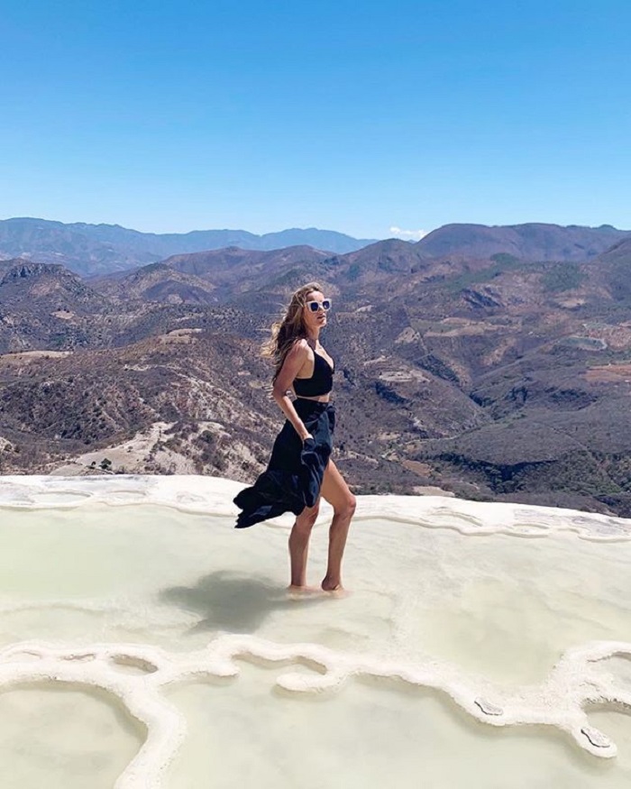 Sững sờ trước vẻ đẹp siêu ảo của thác nước hóa đá Hierve el Agua Mexico 