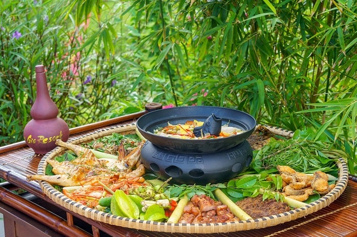 Cuisine at Doan Gia Resort Quang Binh 