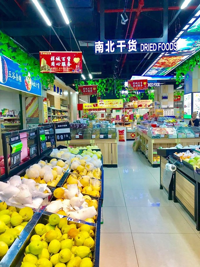 Cửa khẩu Quốc tế Hữu Nghị - siêu thị ở Bằng Tường