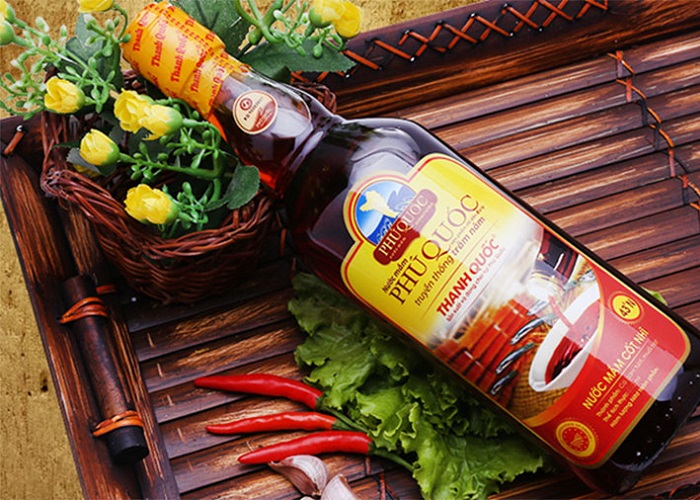 Kien Giang specialties as gifts - fish sauce nước