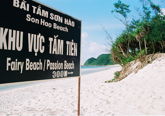  bãi biển Sơn Hào - thời điểm