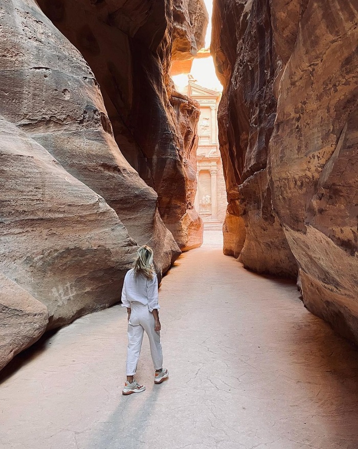 Hẻm núi Siq - Du lịch Petra Jordan