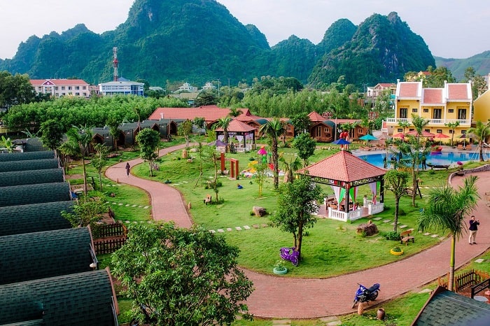 The amusement park at Doan Gia Resort Quang Binh 