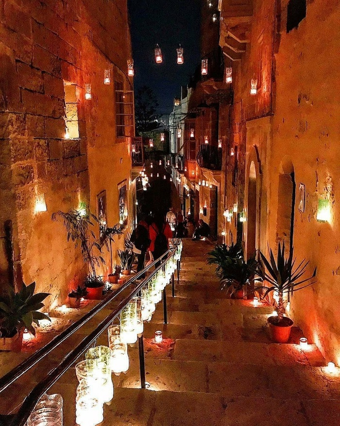 Lễ hội Birgu, Malta - Lễ hội ánh sáng đẹp nhất thế giới