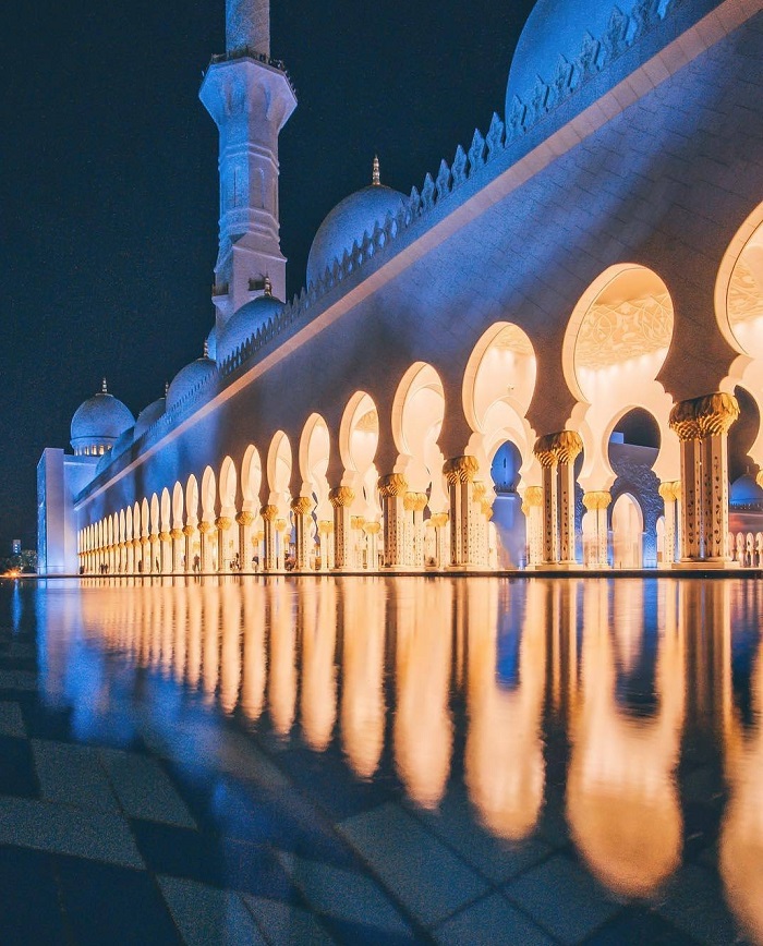 Nhà thờ Hồi giáo Sheikh Zayed - Kinh nghiệm du lịch Abu Dhabi