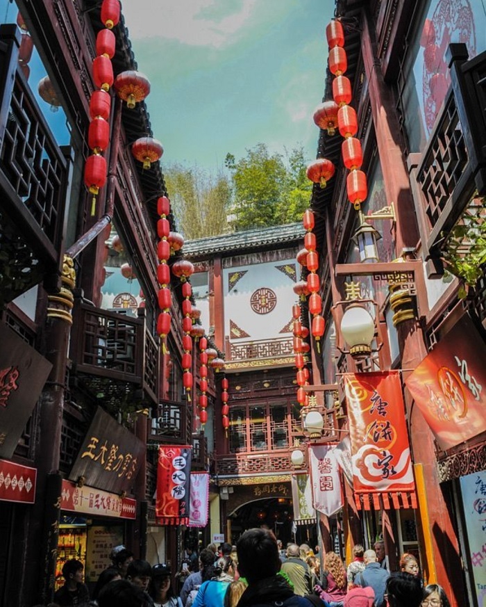 Đây là một địa điểm du lịch nổi tiếng ở Thượng Hải - Phố cổ Thượng Hải