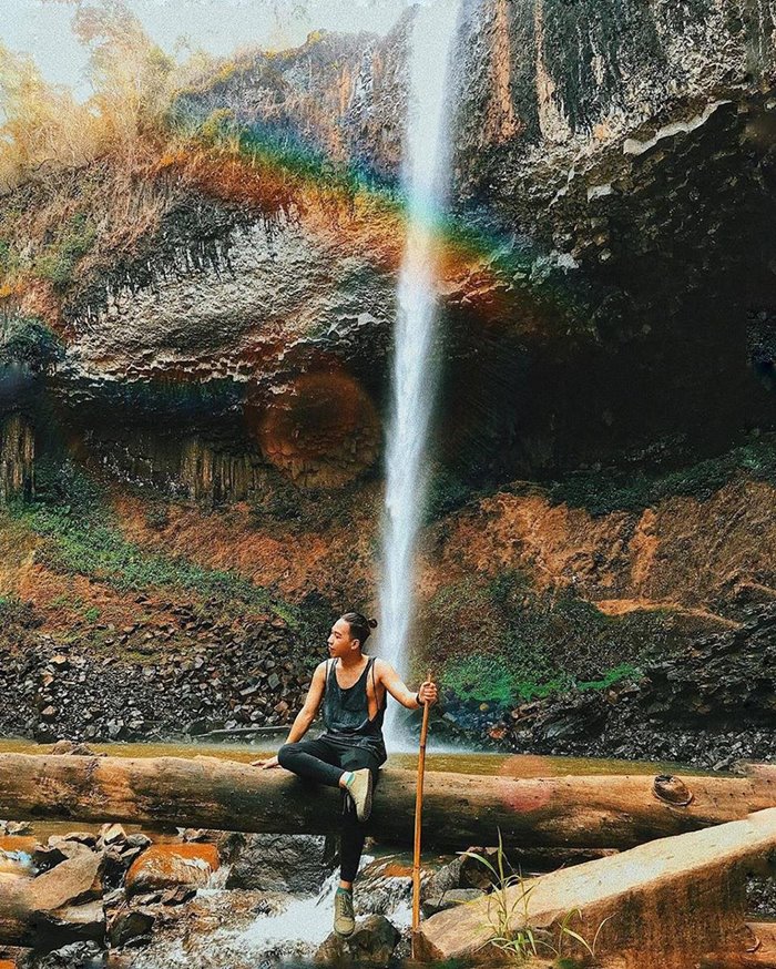  Dak Glong travel experience Lieng Rom waterfall