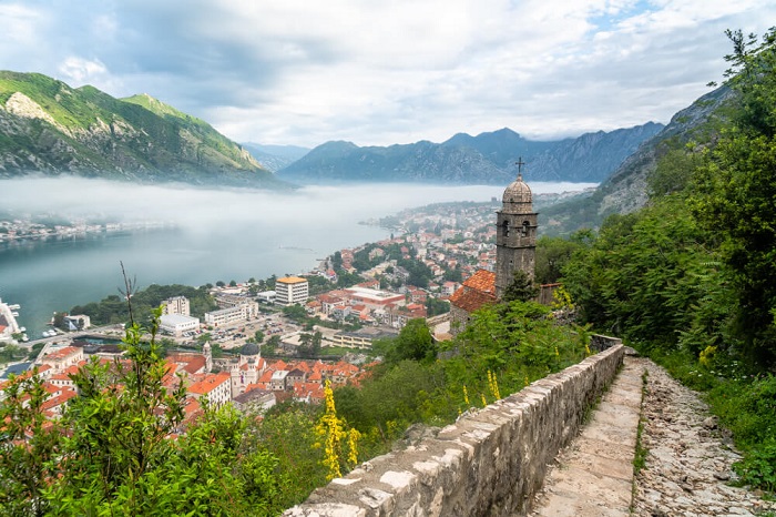 Đường lên St. John's - kinh nghiệm du lịch Montenegro