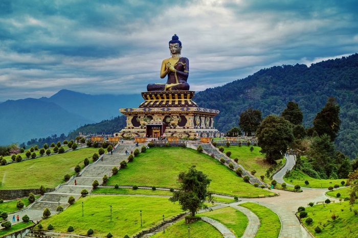 Công viên tượng Phật ở Gangtok địa điểm du lịch Gangtok