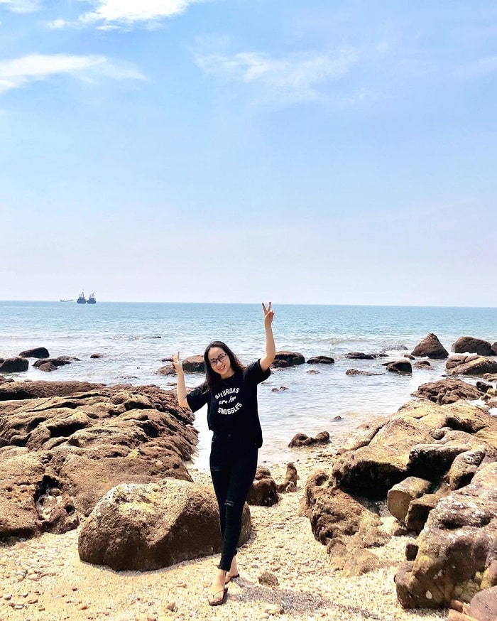 bãi biển ở Thanh Hóa - biển Hải Bình