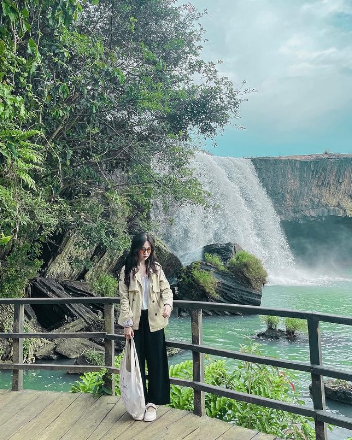 dray sap waterfall destination in July in Dak Lak