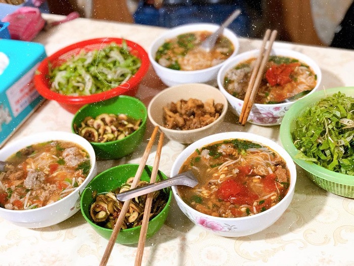 bún đũa Nam Định - địa chỉ ăn ngon