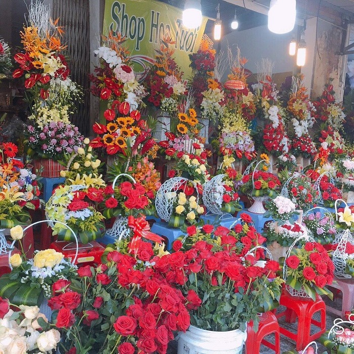 Dalat also has a famous wholesale flower market