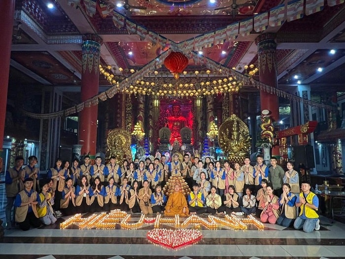 chùa Thánh Quang Bắc Ninh - sự kiện tu thiền