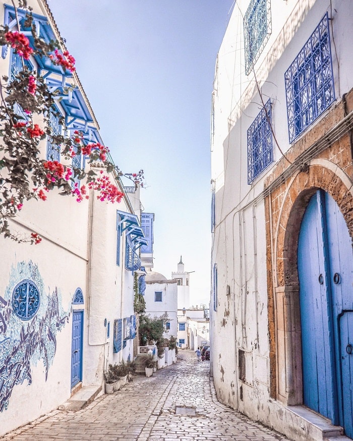 Lịch sử hình thành thị trấn Sidi Bou Said Tunisia