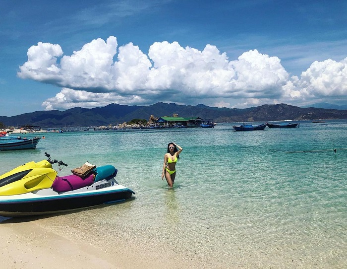 The beauty of Nha Trang Old House Beach 