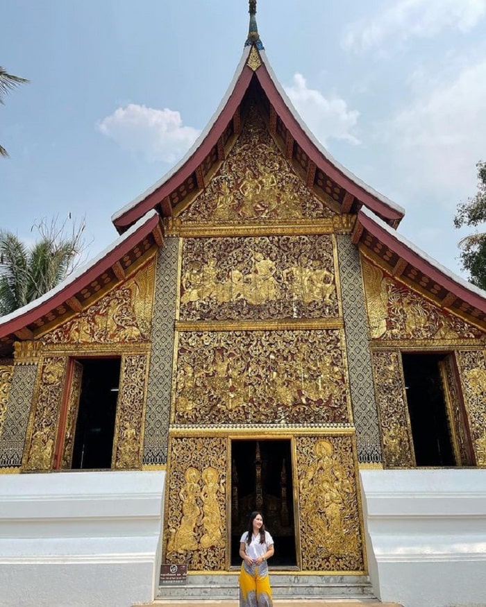 Cấu trúc độc đáo của chùa Wat Xieng Thong
