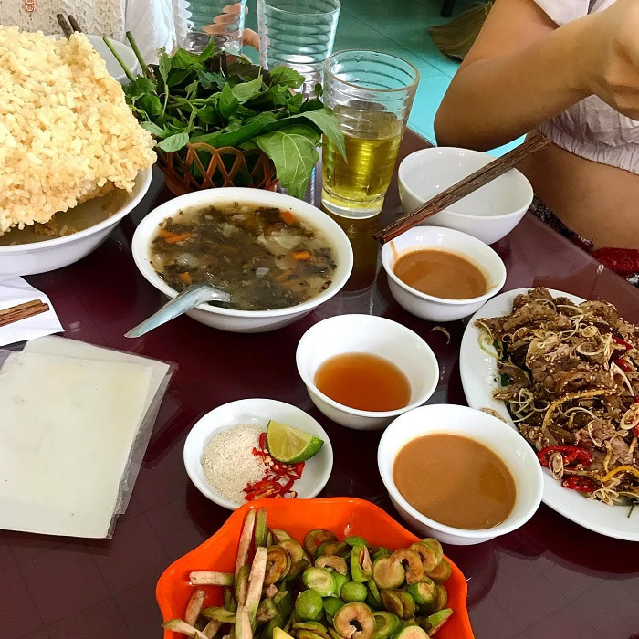delicious goat meat restaurant in Ninh Binh - Ba Cua restaurant