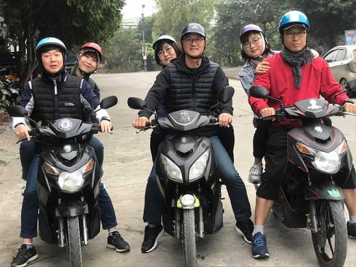 thuê xe máy ở Ninh Bình - Chị Trang